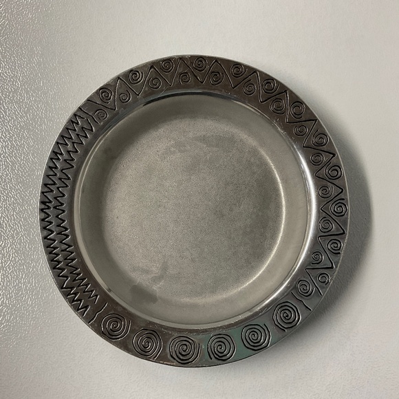 Wilton Armetale Reggae Serving Bowl Medium Pewter Vtg - Picture 1 of 7